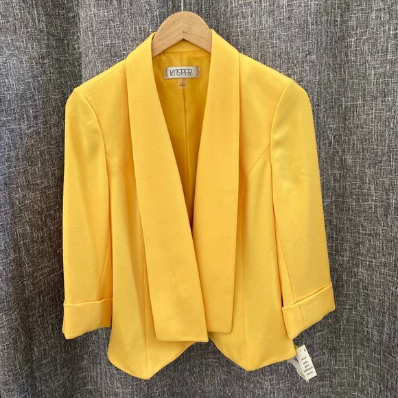 Kasper Jackets & Blazers - Kasper, Open Front Blazer, 4, NWT